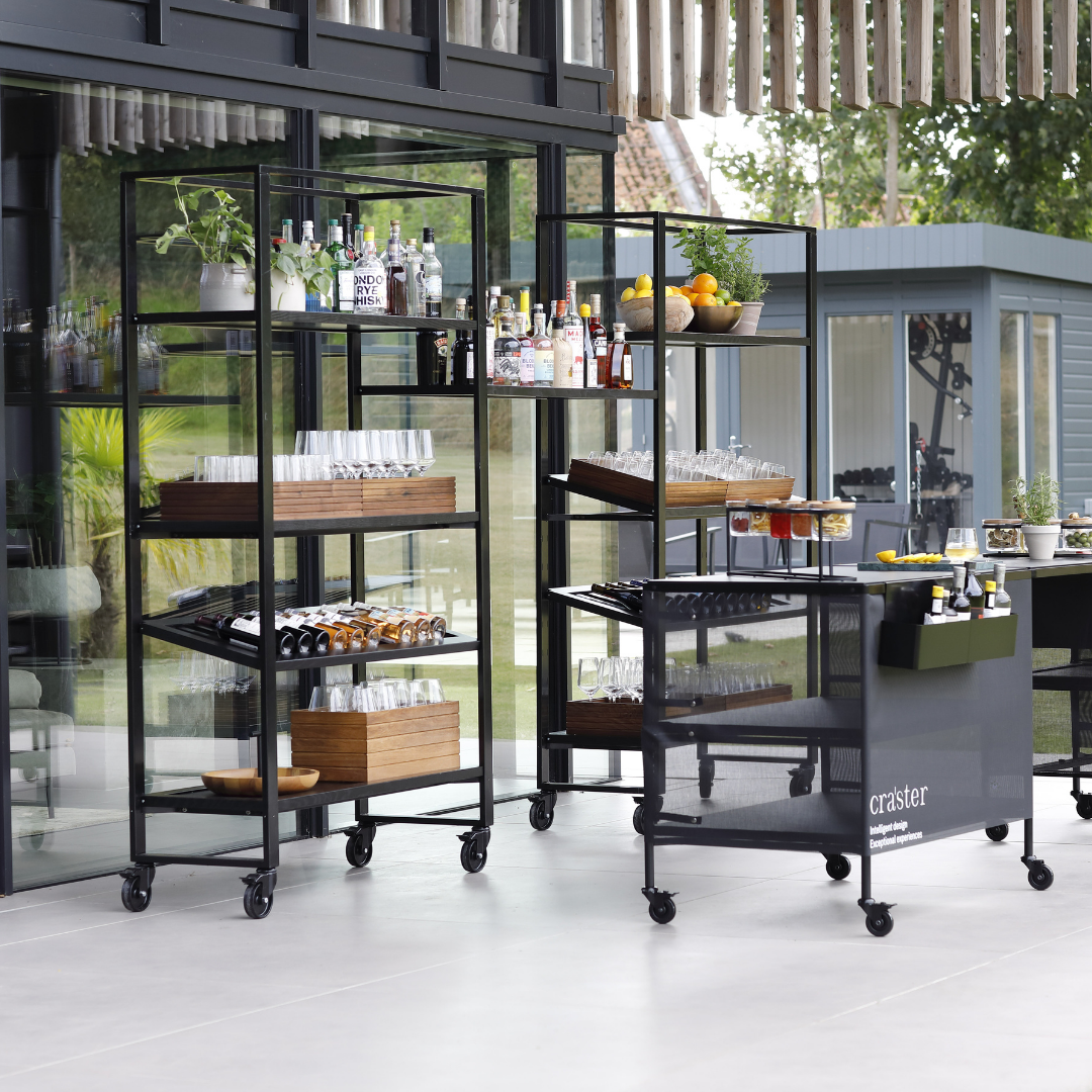 Stak | Walnut Shelving Unit