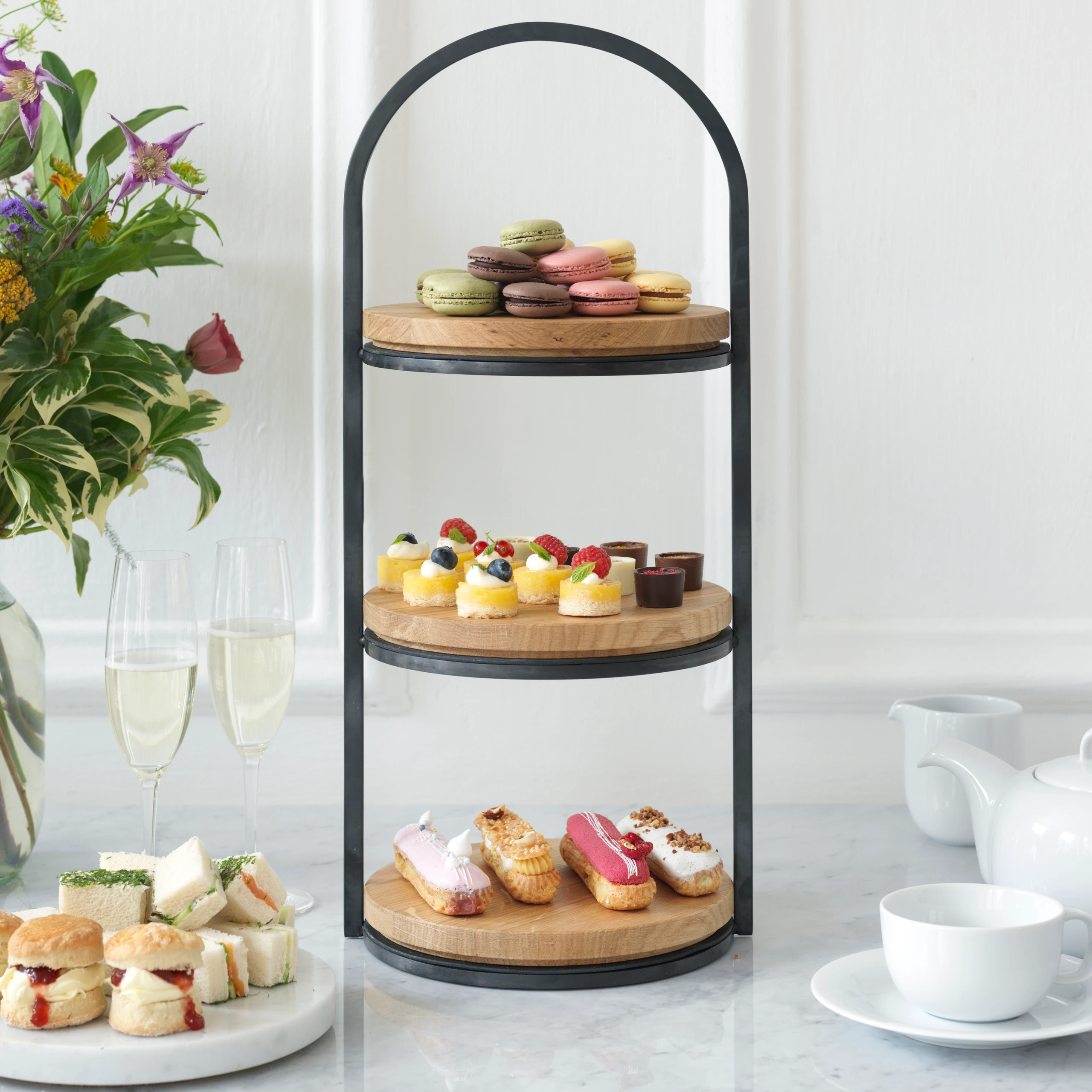 Tilt | Black Three Tier Frame | Craster