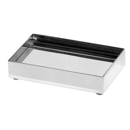Stainless Steel Tissue Box with Removable Base | Craster