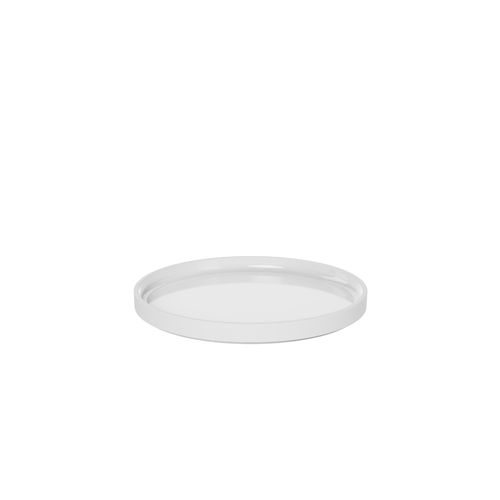 White Linear Porcelain Platter