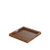 Mahogany Square Modern Tray