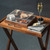 Walnut Folding Tray Table