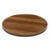 Tilt extra large walnut plinth