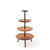 Walnut 3-tier cake stand