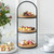 Black 3-Tier Frame