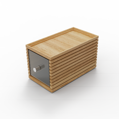 Flow  Oak 1.3 Bread Box