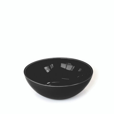 Tilt | Black Ceramic Bowl| Craster