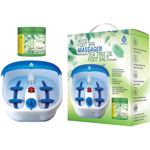 Heated Foot Spa w/ Foot Salts