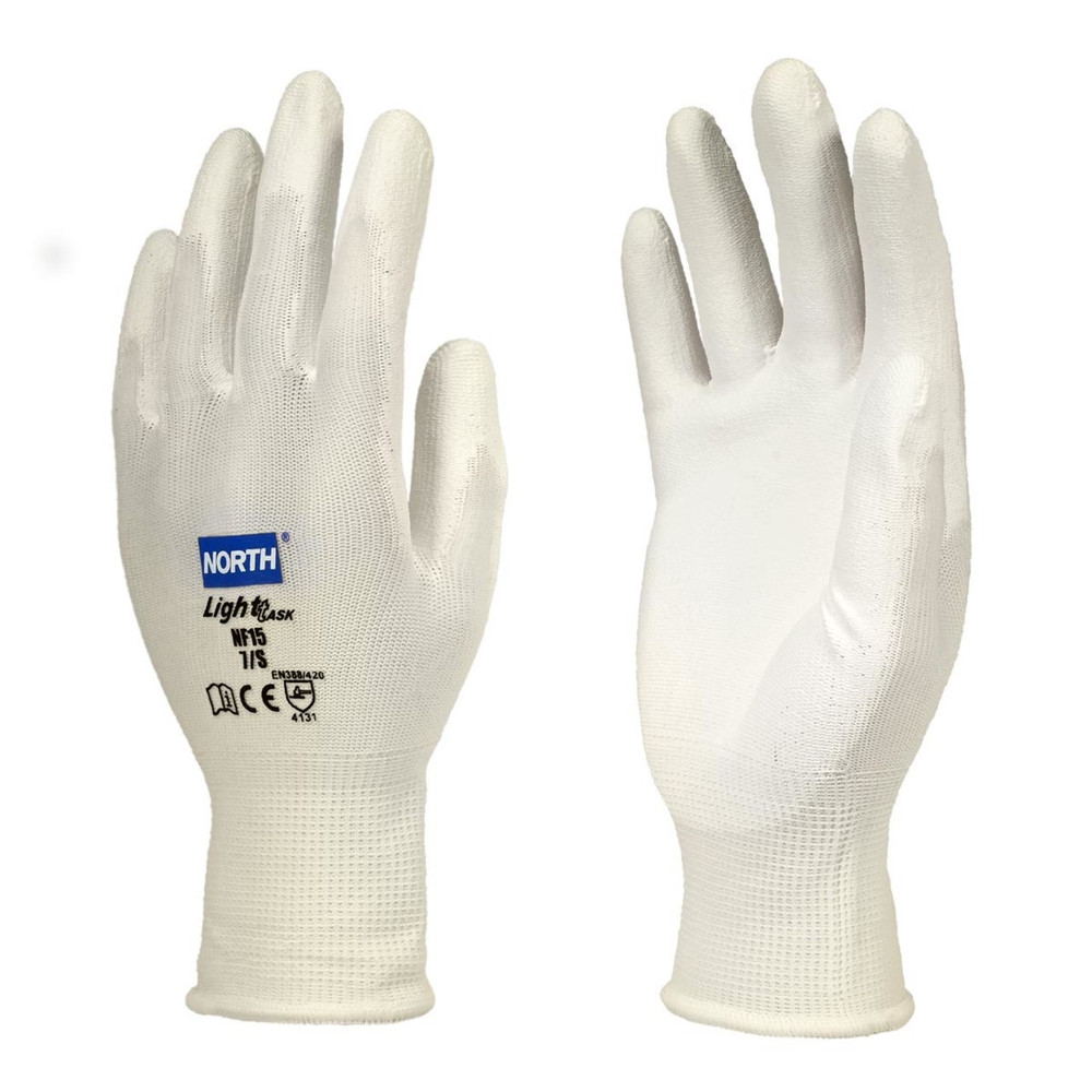 Pyramex Safety GL401 Gray Poly-Torq Polyurethane Dipped Gloves - Single Pair