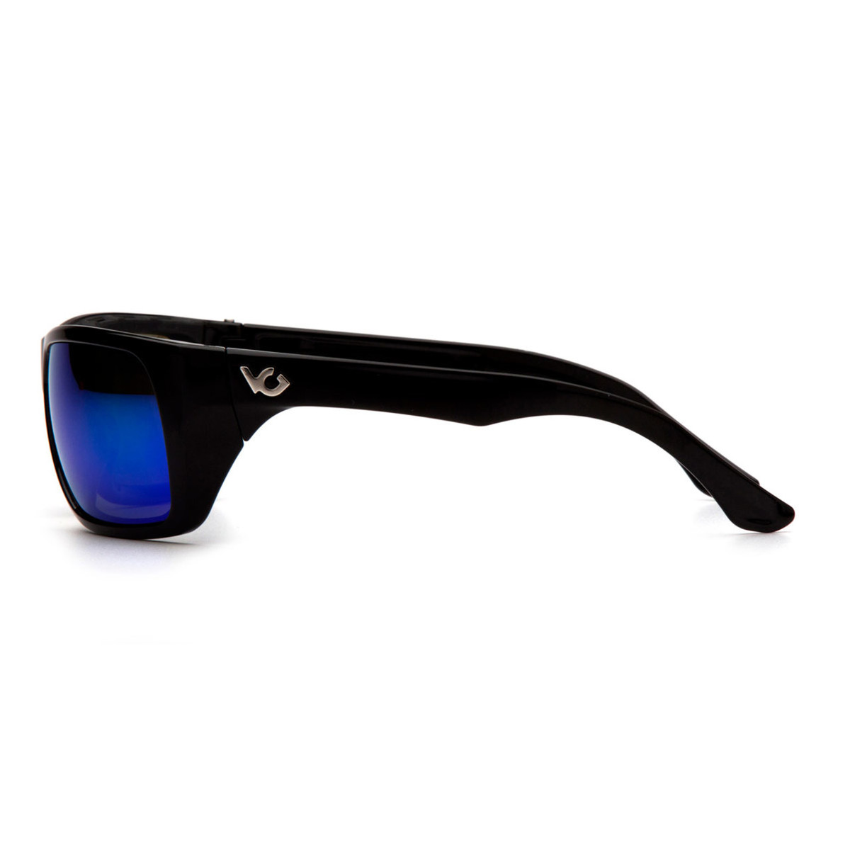 Sea Striker Gulfstream Sunglasses Black/Green Mirror