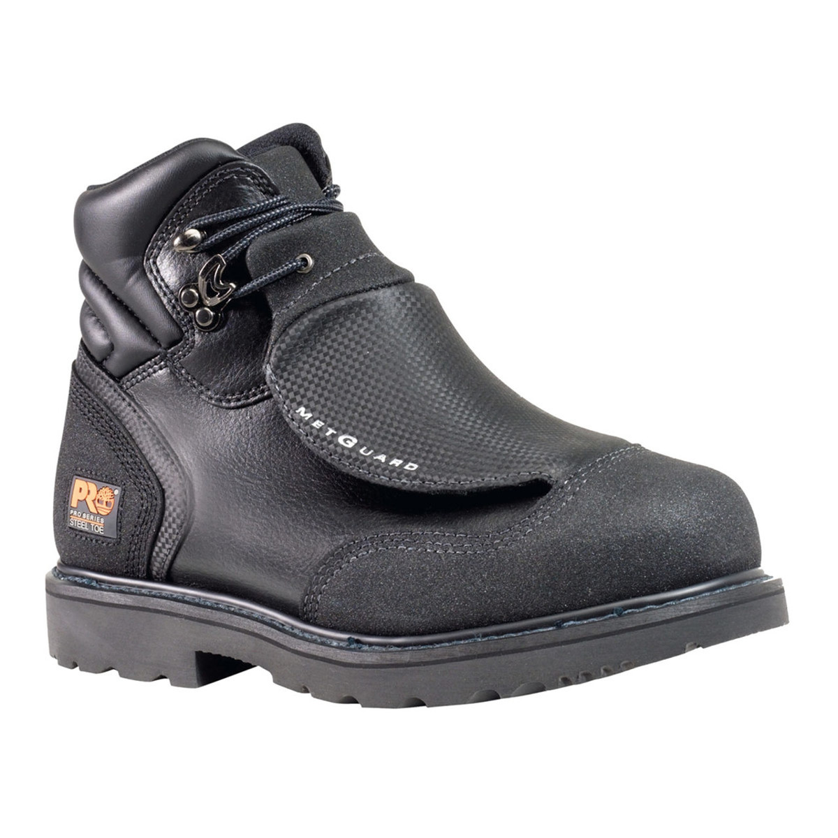 External 6" Steel Toe Leather Boots