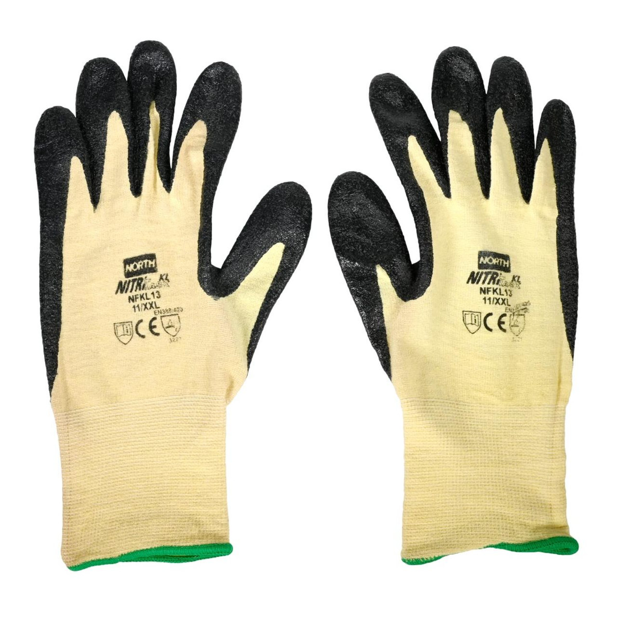 FroGrip Q-Grip 4631Q/BK Black EN1 Cut Nitrile Coated Gloves