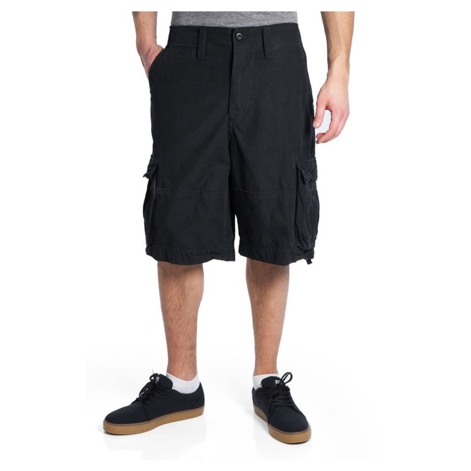 Rothco Vintage Infantry Utility Shorts - Black