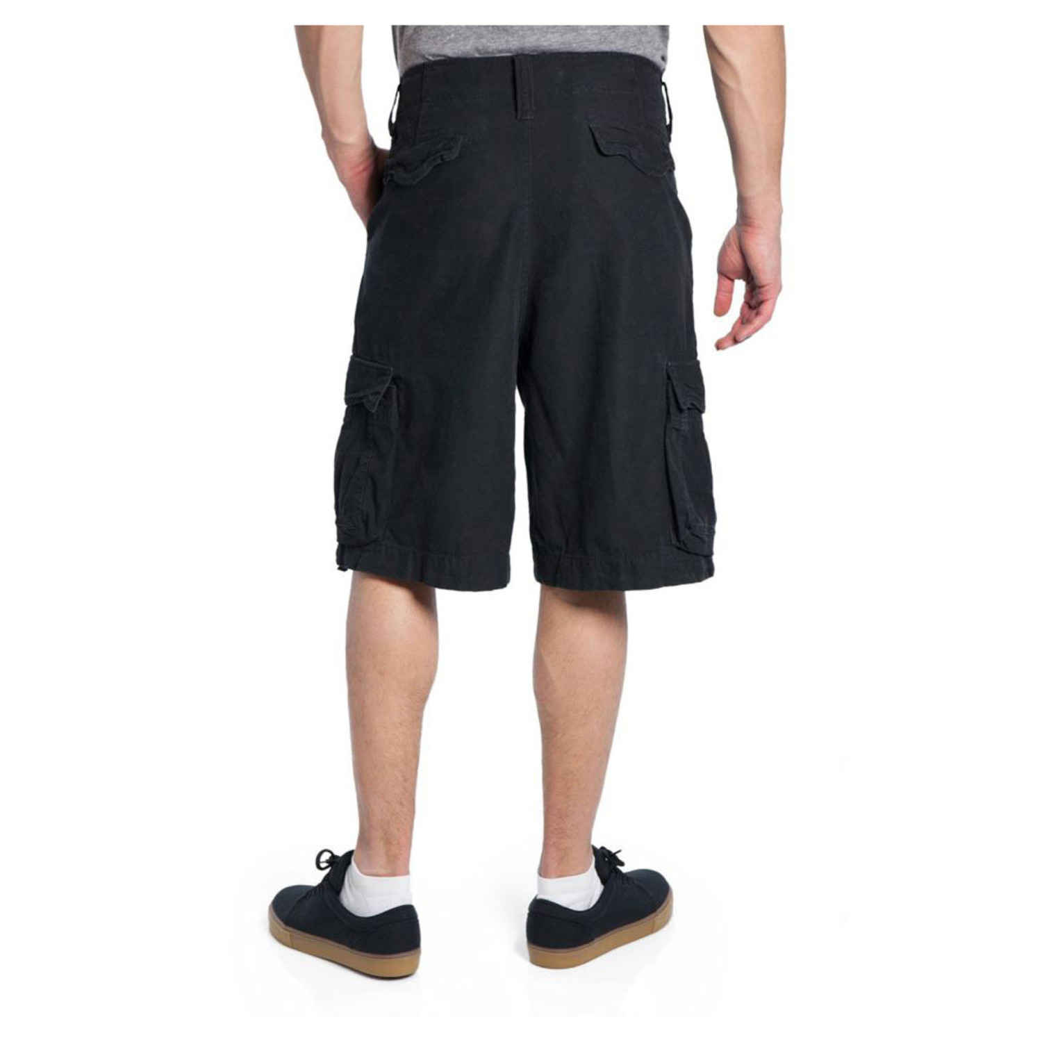 Rothco Vintage Infantry Utility Shorts - Black