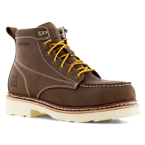 Frye Supply Men's The Safety-Crafted 6" Waterproof EH Steel Toe Boots - FR40301