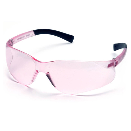 Pyramex Mini Ztek Safety Glasses - Pink Lens - Pink Frame