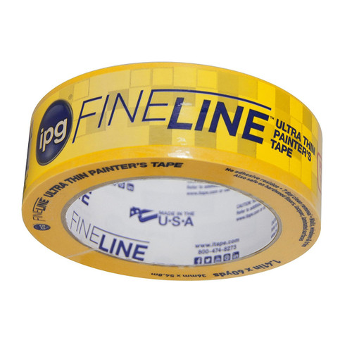 Intertape Fineline Ultra Thin Painters Masking Tape - 1.41in x 60yds