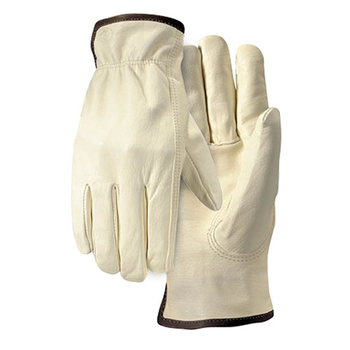 Wells Lamont Y0769 Grips Goatskin Leather Driver Gloves - Single Pair