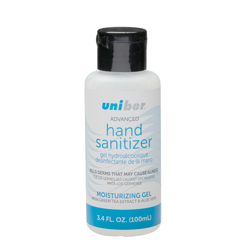 Unibor 3.4oz Gel Hand Sanitizer - UHS338
