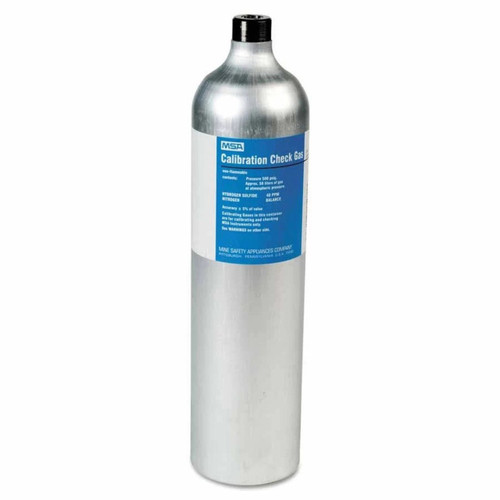 MSA Calibration Gas Cylinder (CH4, O2, CO, H2S) - Aluminum