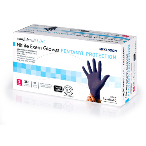 McKesson Confiderm LDC Exam Glove - 3.5 mil - Box of 100 (S, XL)