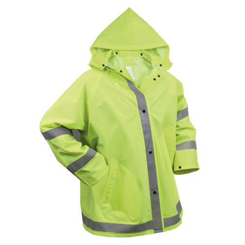 Rothco High-Vis Rain Jacket - 3654