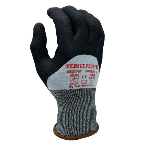 TASK Versus Plus 18G ANSI A2 Cut Resistant Micro-Foam Nitrile Coated Gloves - VSP22174 - Single Pair