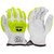 Pyramex GL3007CKB Premium Grain Goatskin Hi-Vis Leather Driver HPPE A6 Cut Level 2 Impact  Gloves