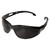 Edge Dakura Safety Glasses with Black Frame - Smoke Anti-Fog Lens