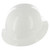 White Fibre Metal SuperEight Full Brim Hard Hat with Ratchet Suspension