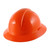 orange Everest Wide Brim 4-Point Pin Lock Suspension Hard Hat