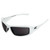 Edge Brazeau Safety Glasses - White Frame, Polarized Smoke Lens - TXB246