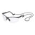 Clear Gateway Safety Scorpion Ratcheting Temple Safety Glasses