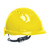 Yellow JSP Evolution Non-Vented Hard Hat - Slip Ratchet - 6121