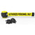 Banner Stakes 30' Wall-Mount Retractable Belt, Yellow "Authorized Personnel Only" - MH5003