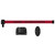 Banner Stakes 15' Wall-Mount Barrier System with Mounting Kit and Retractable Belt; Red "DANGER – ENTRÉE INTERDITE" - PL4149