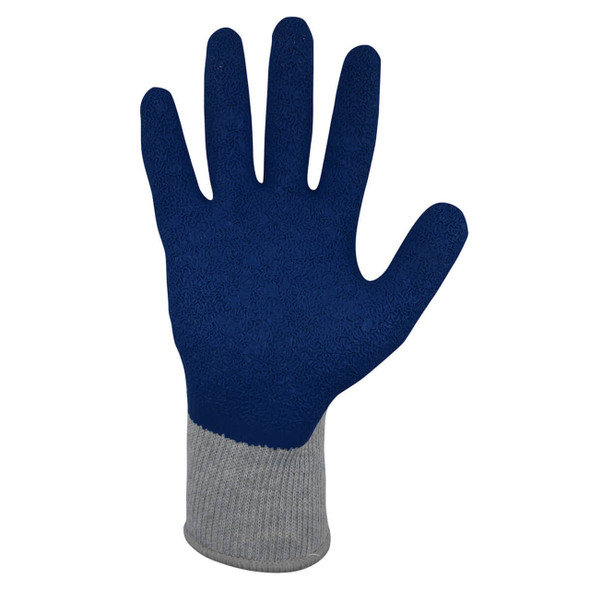 General Electric GG209 Gray Crinkle Rubber Dipped Gloves - Single Pair