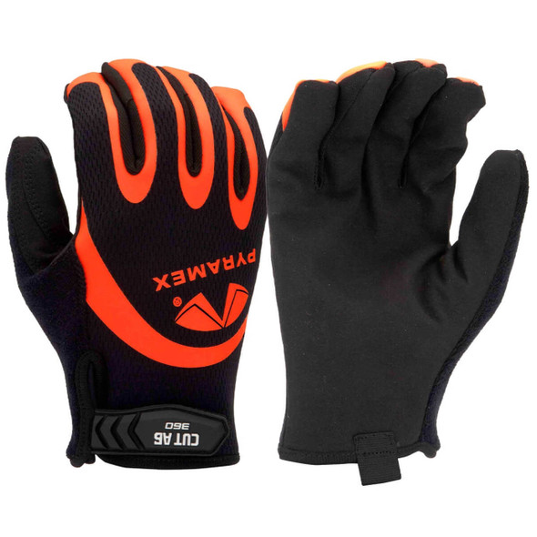 Pyramex GL105CHT Hi-Vis Synthetic Leather A6 Cut Gloves