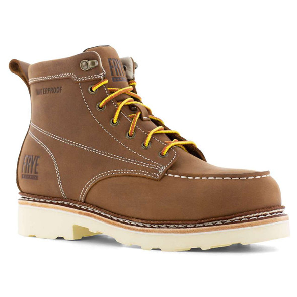 Frye Supply Men's The Safety-Crafted 6" Waterproof EH Steel Toe Boots - FR40302