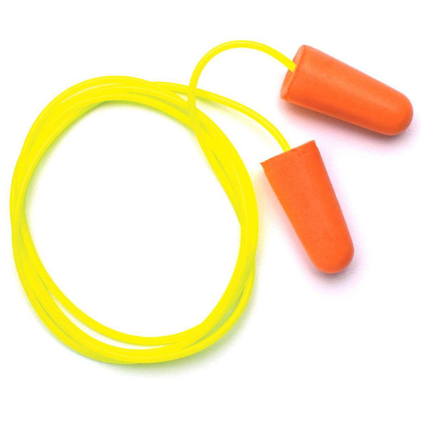 Pyramex DP1001 NRR 31dB Disposable Corded Earplugs - 100 Pair