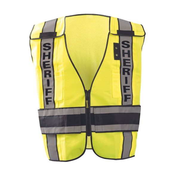 OccuNomix Type P Class 2 High-Vis Sheriff Mesh Back Public Safety Vest - LUX-DPSS-DOR