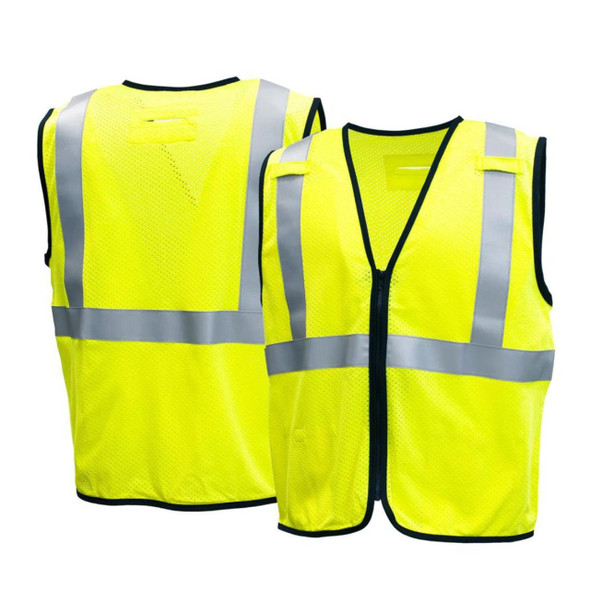 Pyramex RVZ52FR Type R Class 2 High-Vis Flame Resistant Mesh Safety Vest