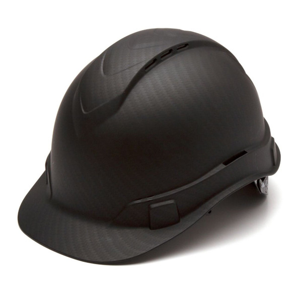 Pyramex Ridgeline HD Vented Cap Style Hard Hat 4-Point Ratchet Suspension