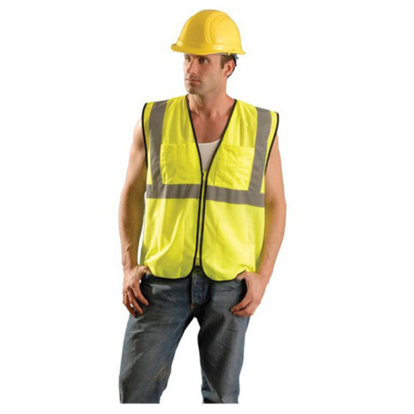 OccuNomix Type R Class 2 High-Vis Economy Mesh Safety Vest - ECO-GC