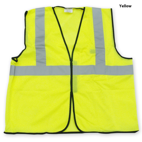 Yellow OccuNomix - ANSI Class 2 Economy Mesh Safety Vest - ECO-GC
