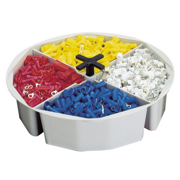 2.5 Inch High, Full-Round Bucket Tray by CLC