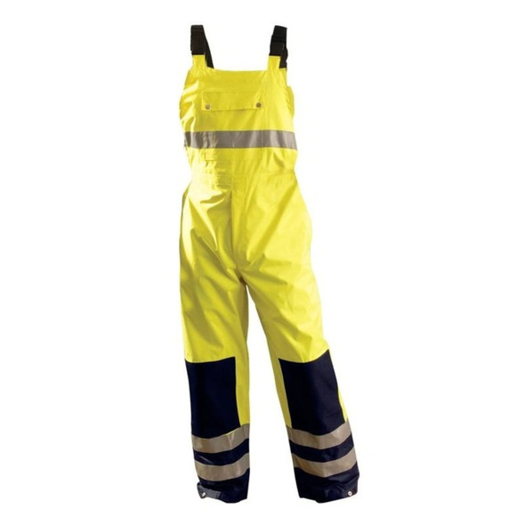 OccuNomix Class E High-Vis Premium Breathable Bib Pants - LUX-TENBIB