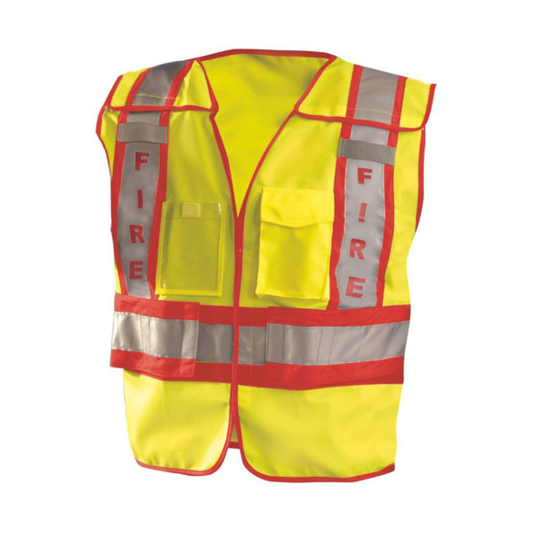 OccuNomix Type P Class 2 High-Vis Public Safety Fire Vest - LUX-PSF