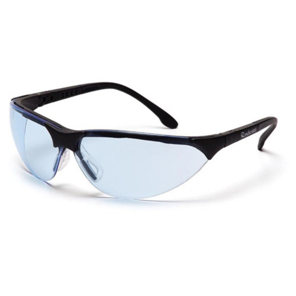 Pyramex Rendezvous Safety Glasses - Infinity Blue Lens - Black Frame