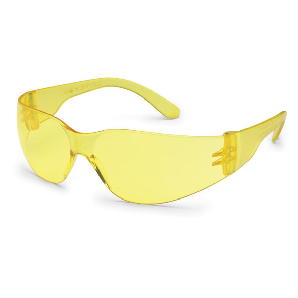 Gateway Starlite Small Safety Glasses - Amber Lens - Amber Temples